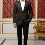Men's Slim Fit Premium Textured Blazer